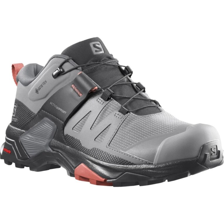 Salomon X Ultra 4 GTX Women's Hiking Shoes Grey / Black | CA 8R15
